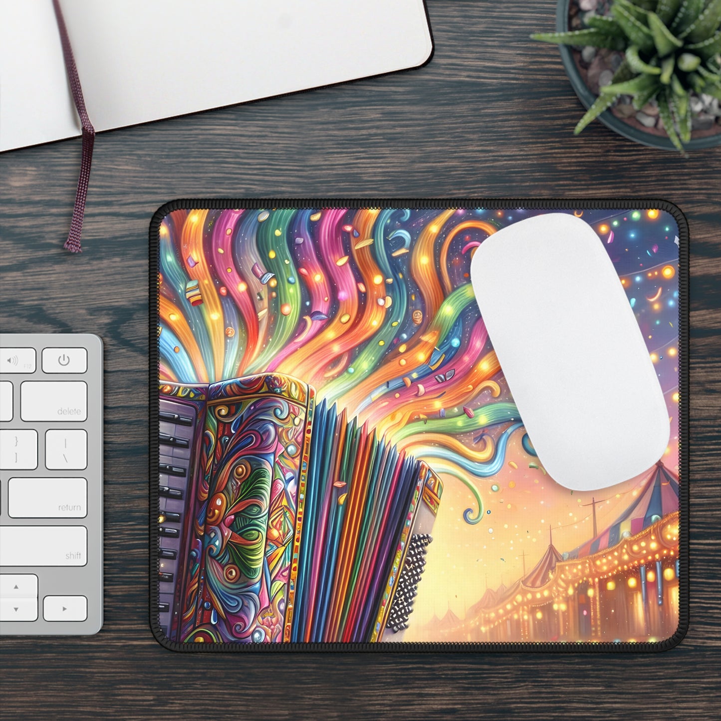 Carnival Accordion Mouse Pad