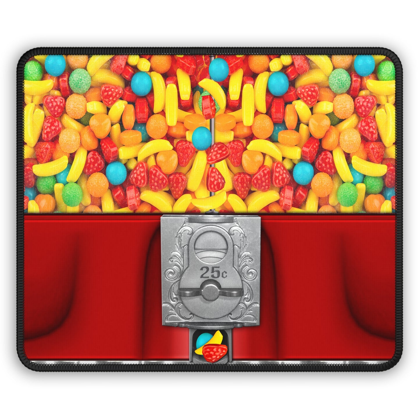 Fruity Candy Gumball Machine Mouse Pad