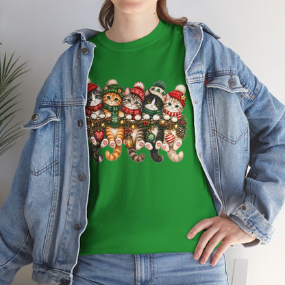 Christmas Kittens Holiday T-Shirt