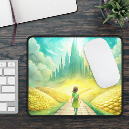 Emerald Fantasy Kingdom Mouse Pad