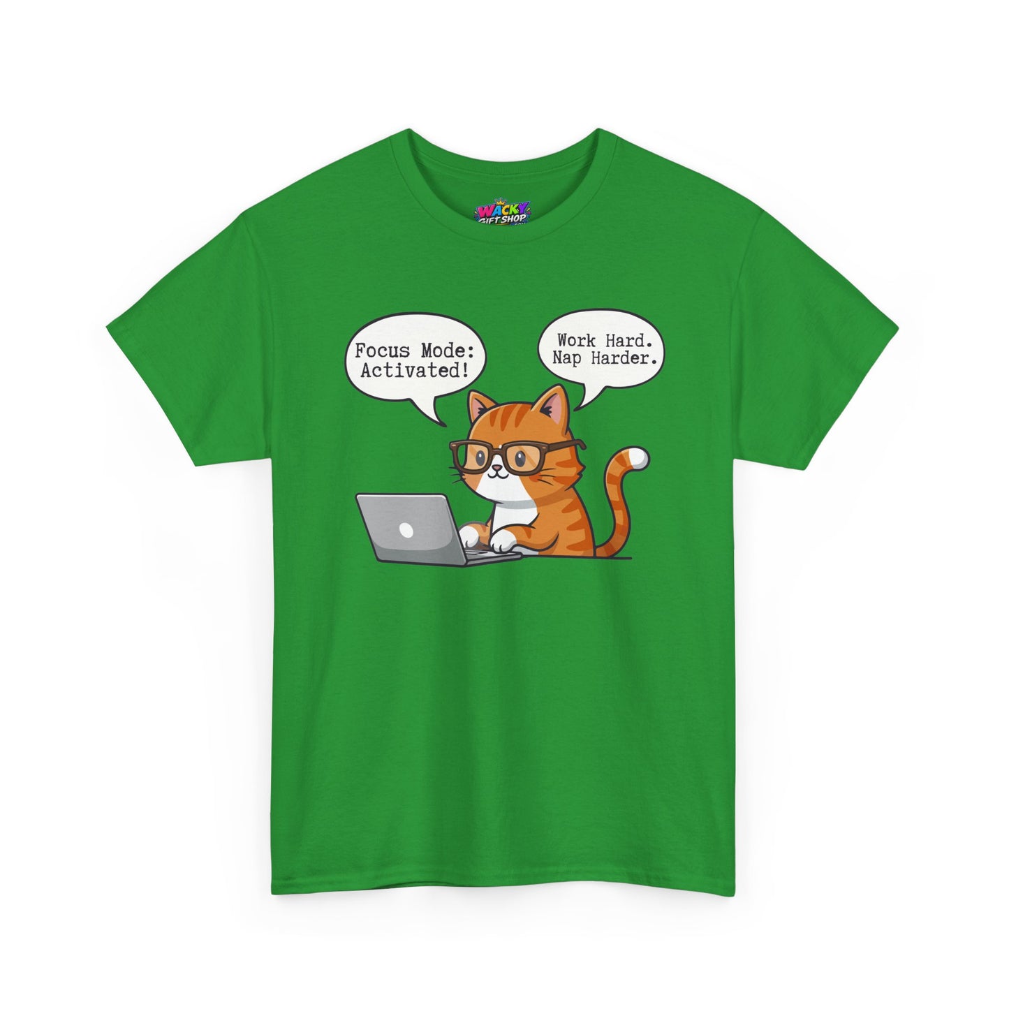 Work Hard Nap Harder Cat T-Shirt
