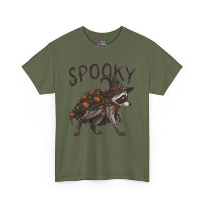 Spooky Raccoon Witch T-Shirt
