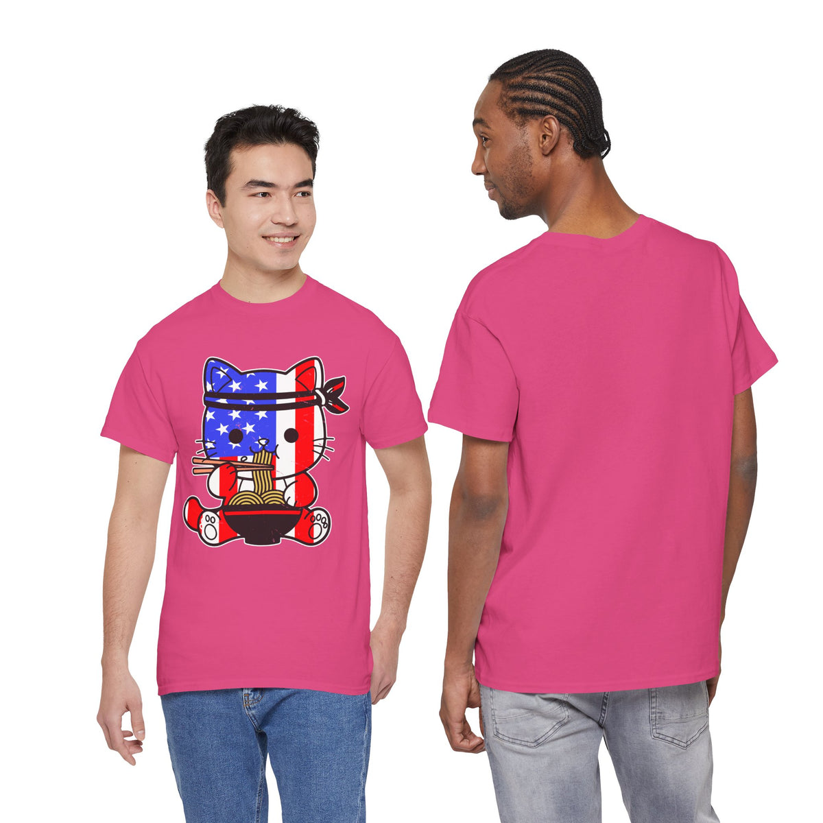 Patriotic Ramen Cat T-Shirt