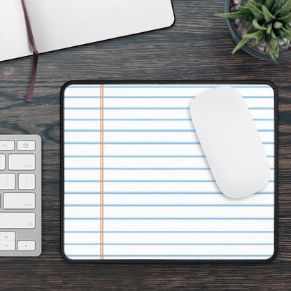 Classic Notebook Paper Mouse Pad