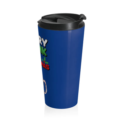 Merry Drunk Christmas Travel Mug