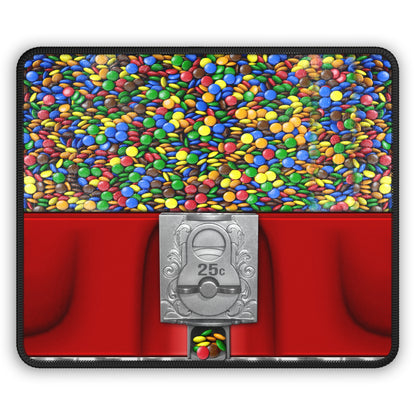 Candy-Coated Chocolate Dispenser Mouse Pad