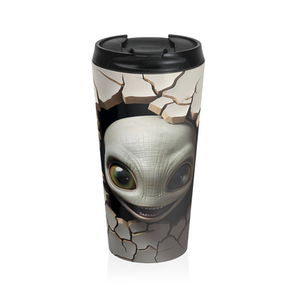 Alien Breakout Stainless Steel Travel Mug