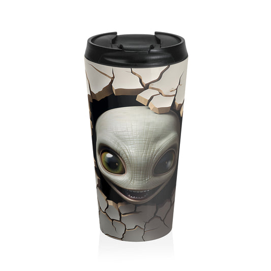 Alien Breakout Stainless Steel Travel Mug