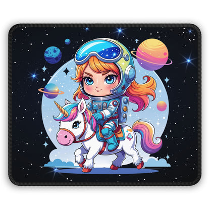 Space Unicorn Adventure Mouse Pad