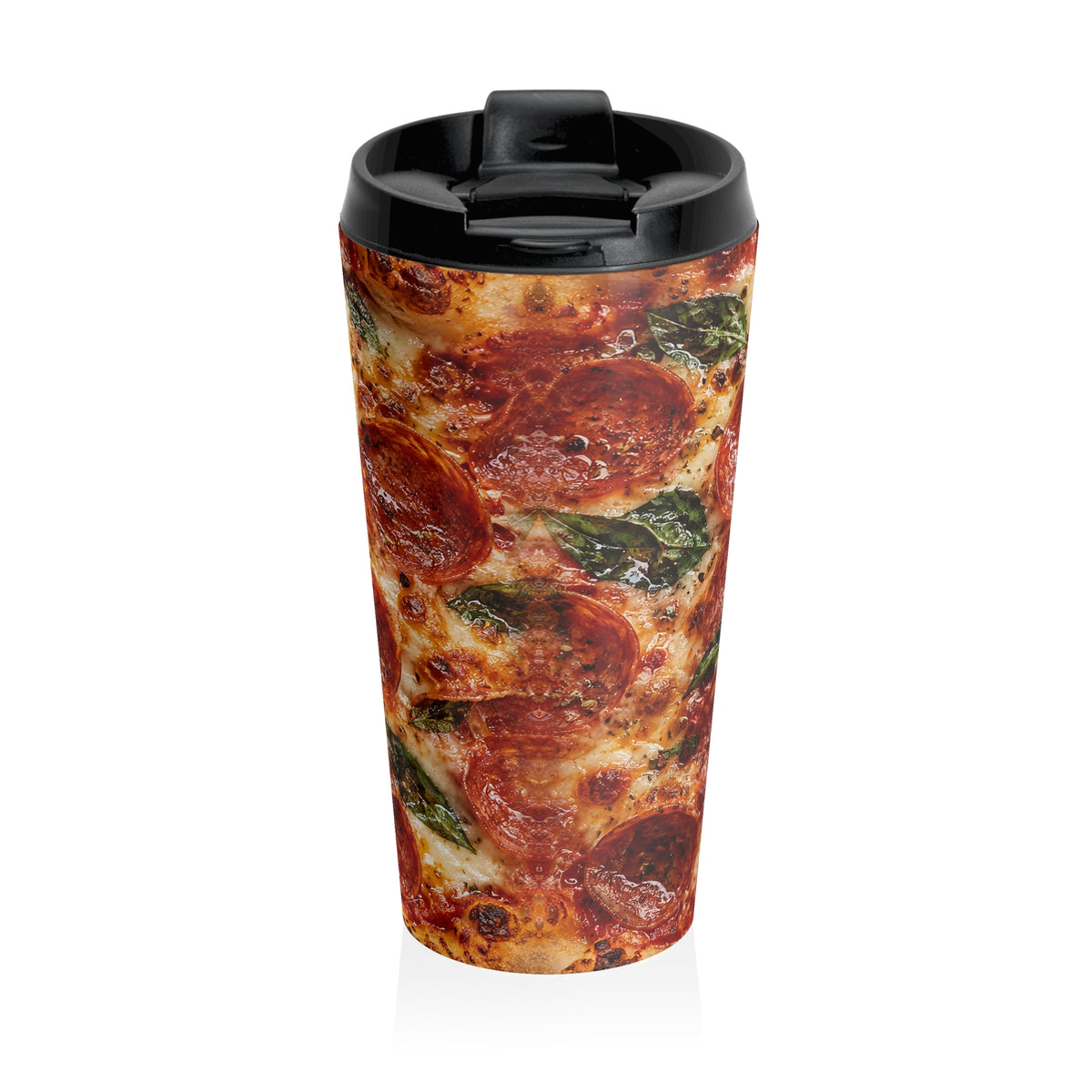 Pepperoni Pizza Overload Stainless Steel Travel Mug