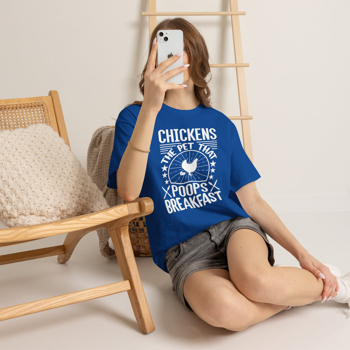 Chickens: The Pet That Poops Breakfast T-Shirt