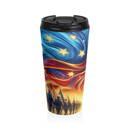 Honor & Freedom Military Tribute Stainless Steel Travel Mug