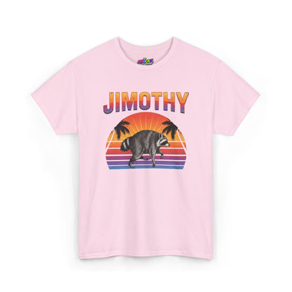 Jimothy Retro Sunset Raccoon T-Shirt