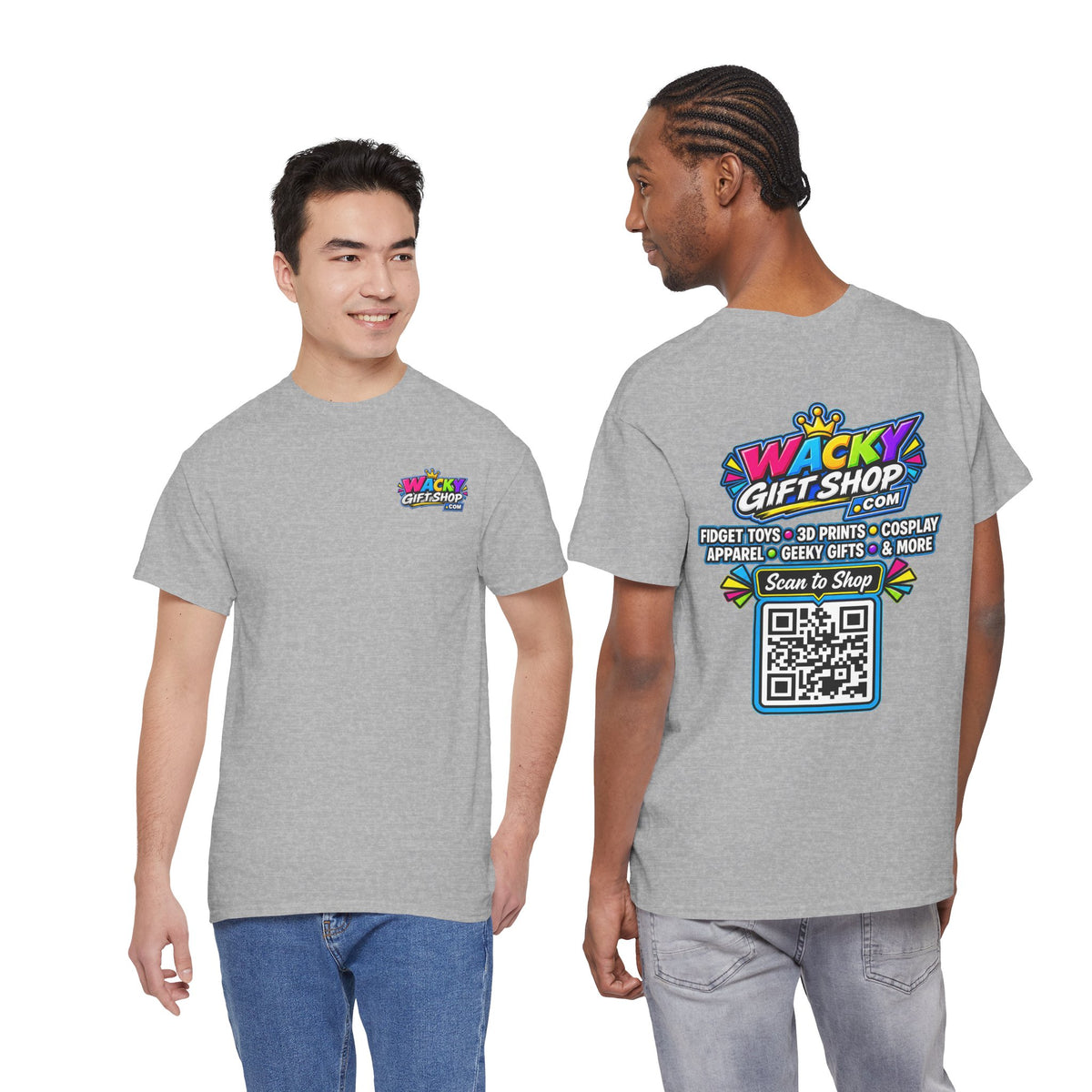 Official WackyGiftShop.com Logo T-Shirt