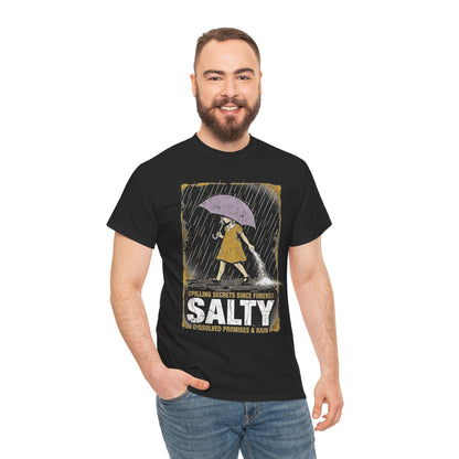 Salty Spilling Secrets Funny T-Shirt