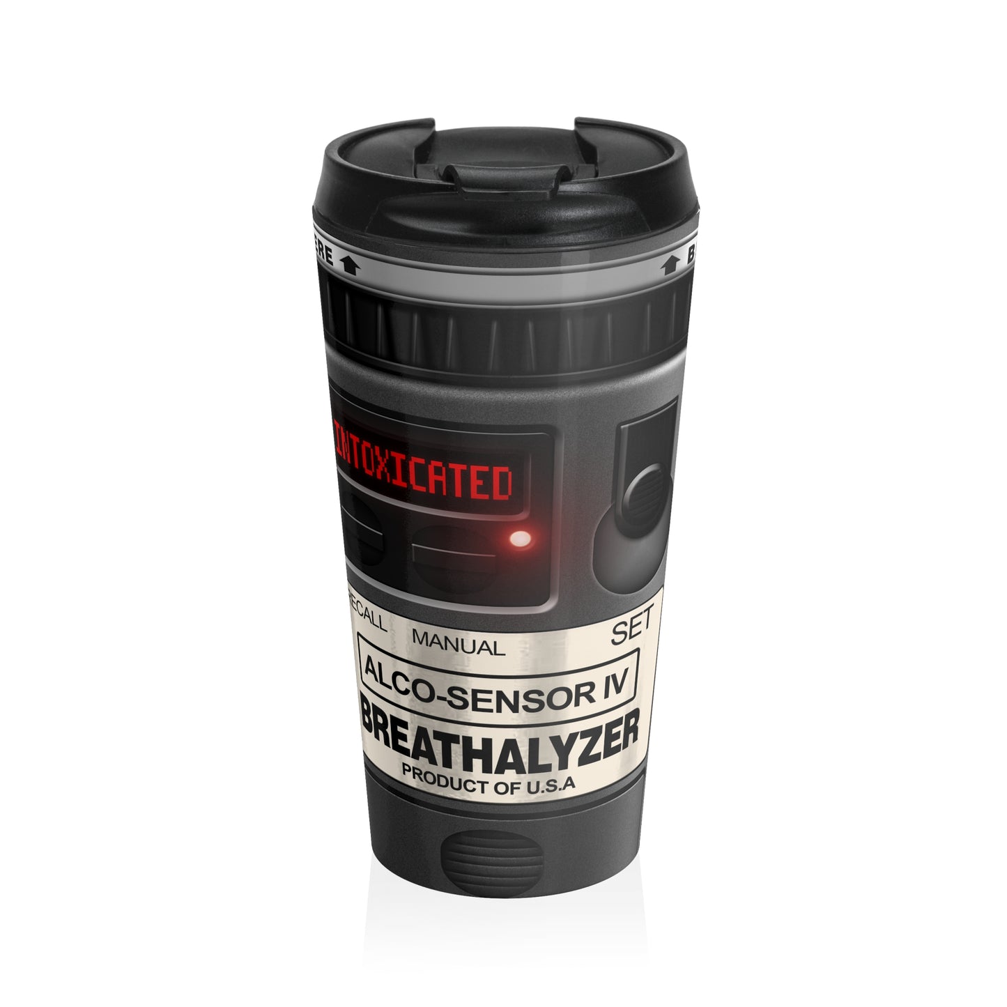 Breathalyzer Travel Mug
