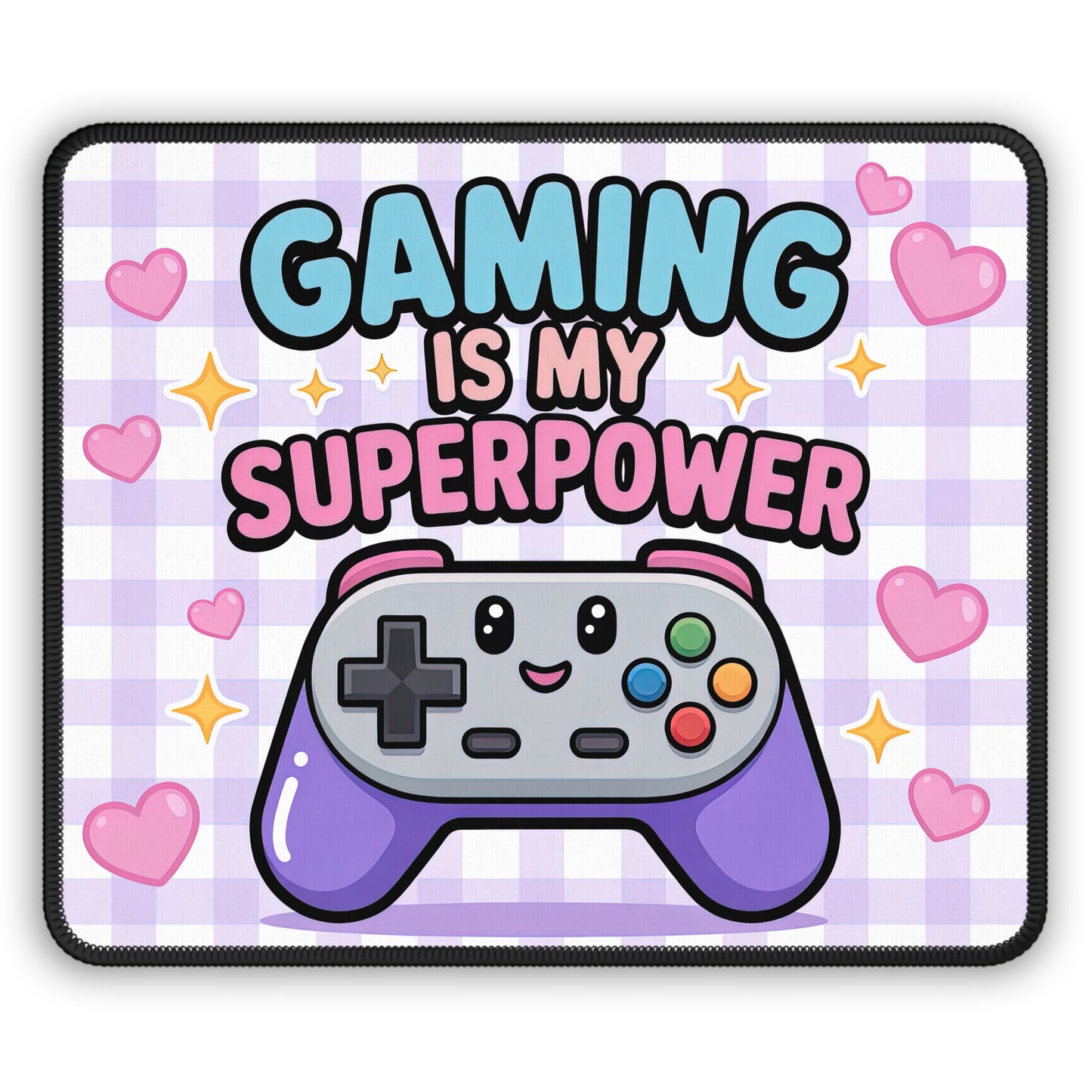 Gaming Is My Superpower Kawaii Mouse Pad