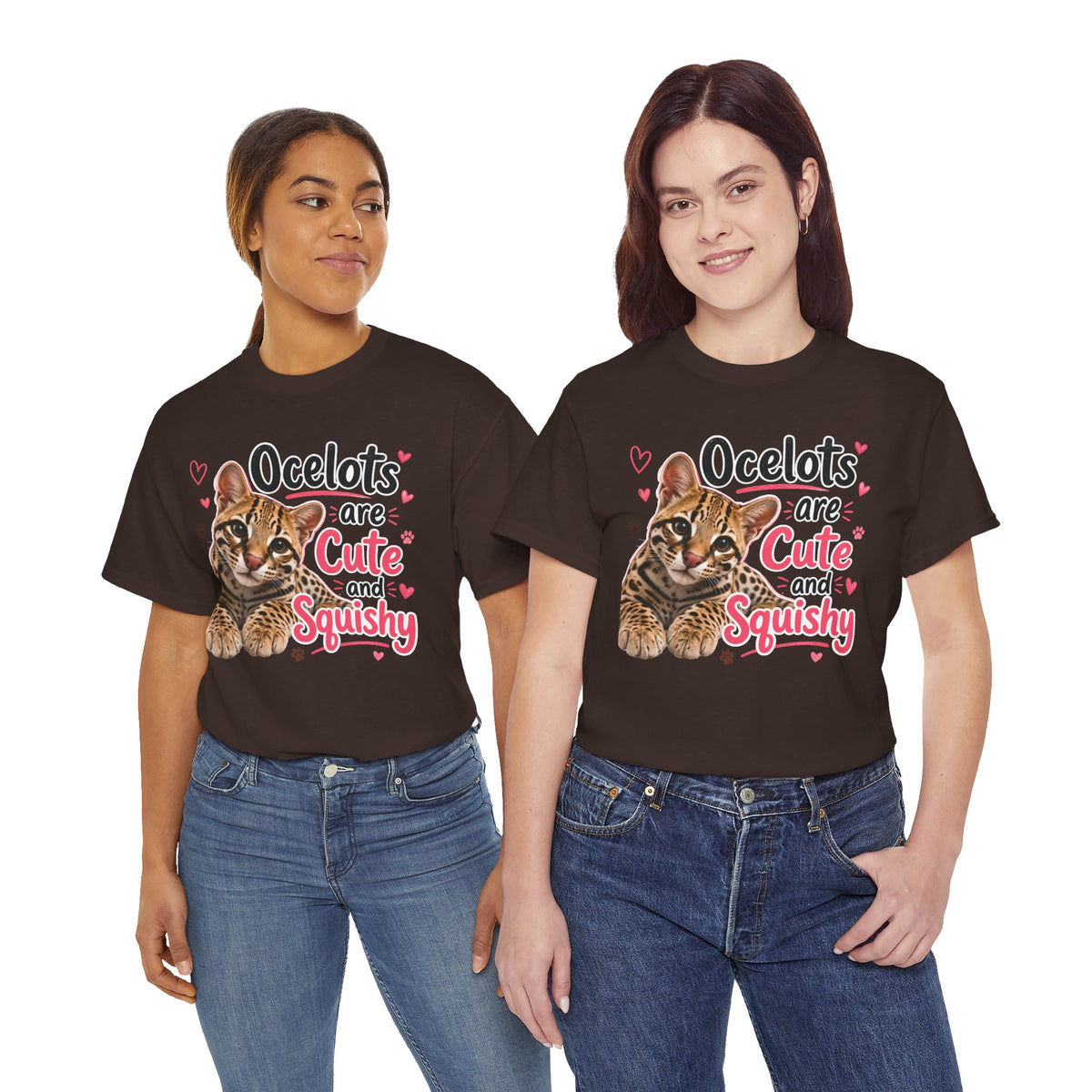 Ocelots Are Cute and Squishy T-Shirt