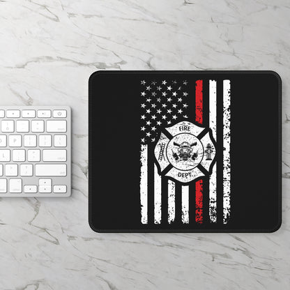 Fire Dept Patriot Mouse Pad