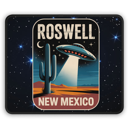 Roswell New Mexico UFO Galaxy Mouse Pad