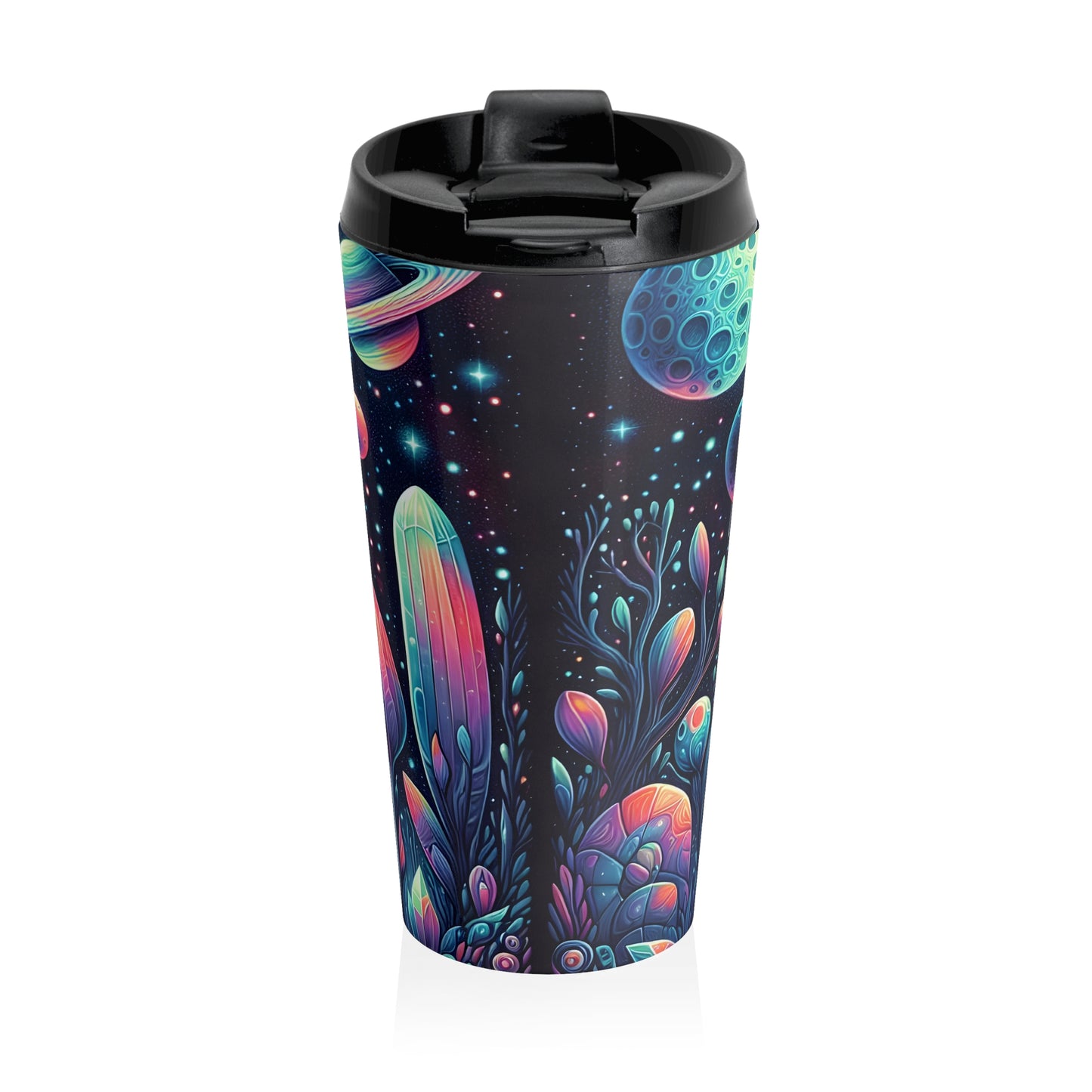 Cosmic Alien Travel Mug
