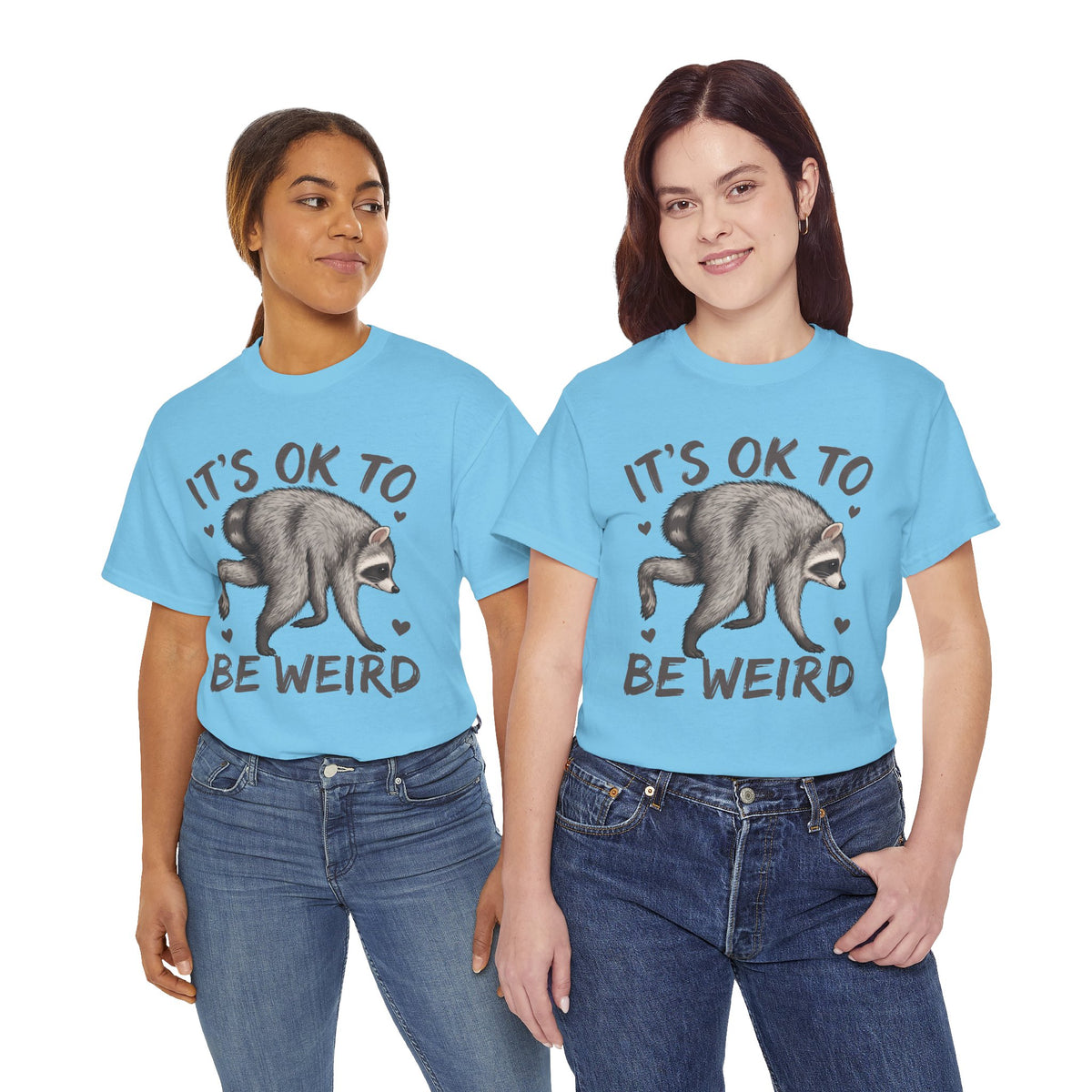 It’s OK to Be Weird Raccoon T-Shirt