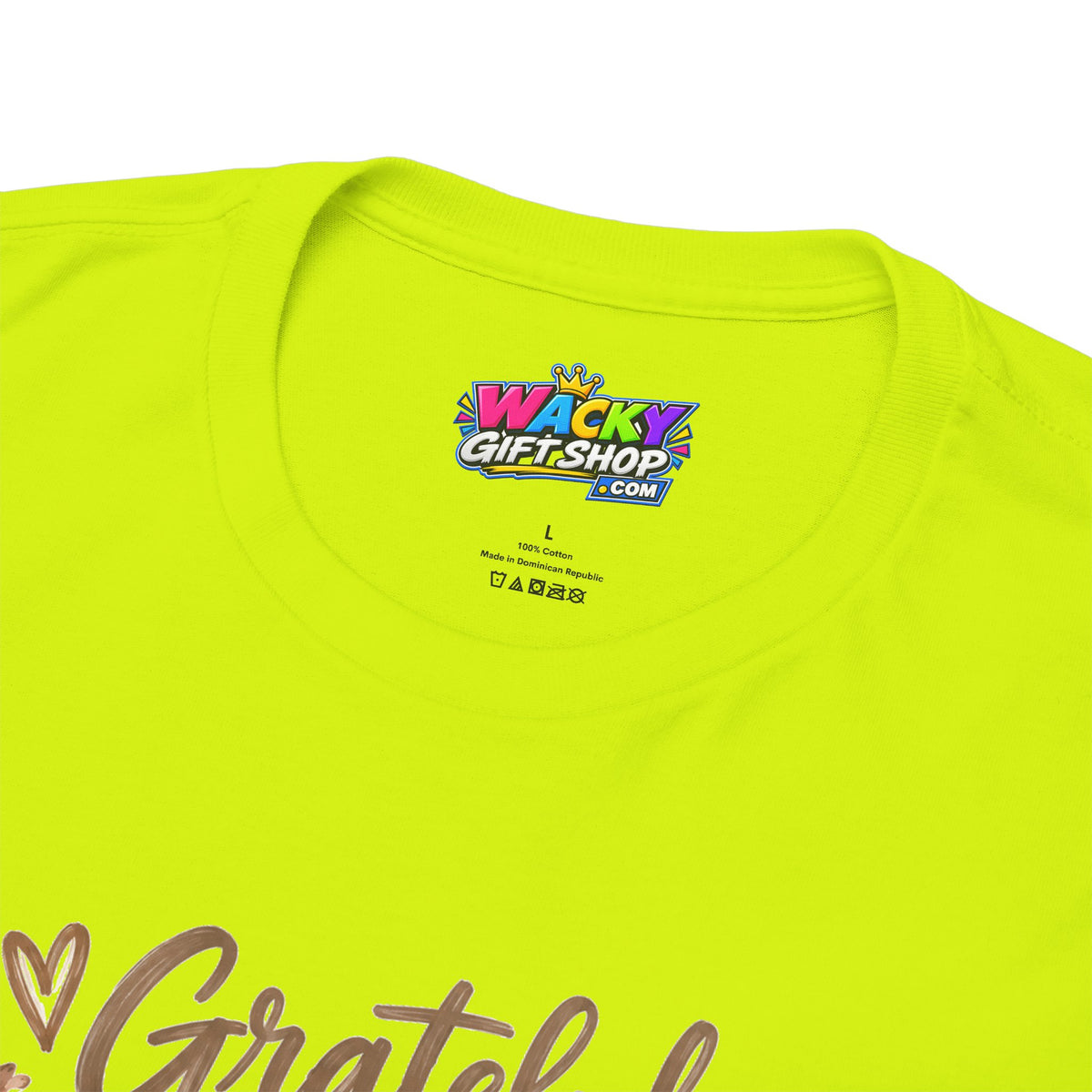 Grateful Thankful Blessed Christian T-Shirt