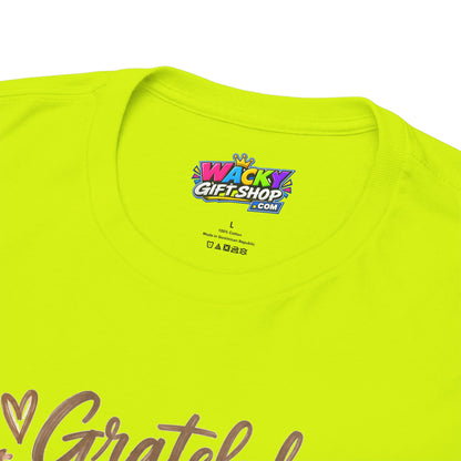 Grateful Thankful Blessed Christian T-Shirt
