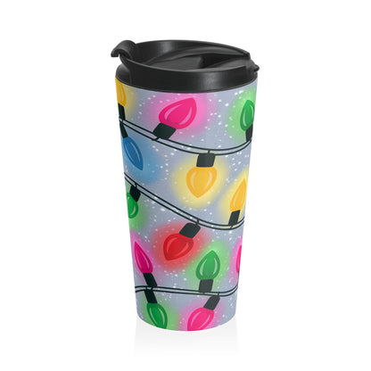 Festive Lights Travel Mug