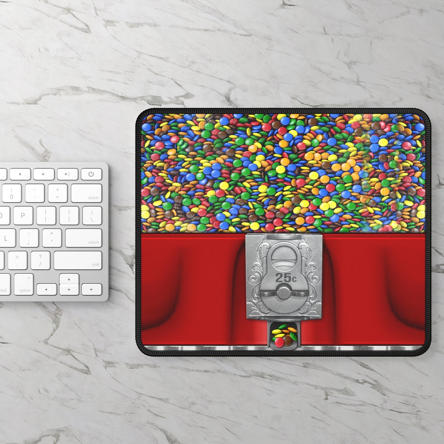 Colorful Candy Gumball Machine Mouse Pad