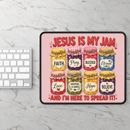 Jesus Is My Jam Mouse Pad