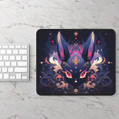 Enchanted Shadow Rabbit Mouse Pad
