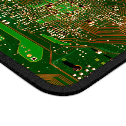 Emerald Circuit Core Mouse Pad