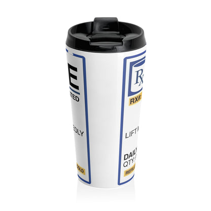 Prescription Coffee Stainless Steel Travel Mug