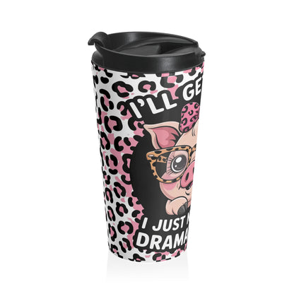 Get Over It Pig Travel Mug