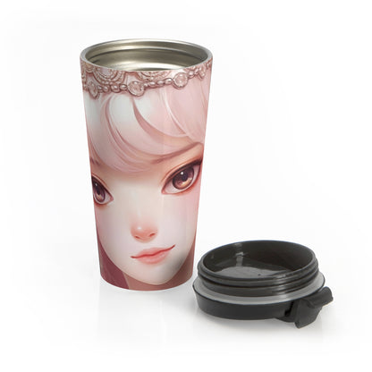 Rose Quartz Muse Travel Mug