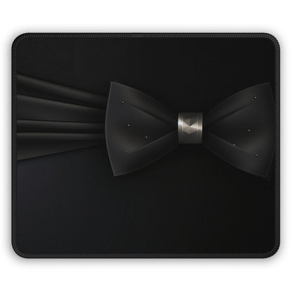 Black Bow Tie Mouse Pad