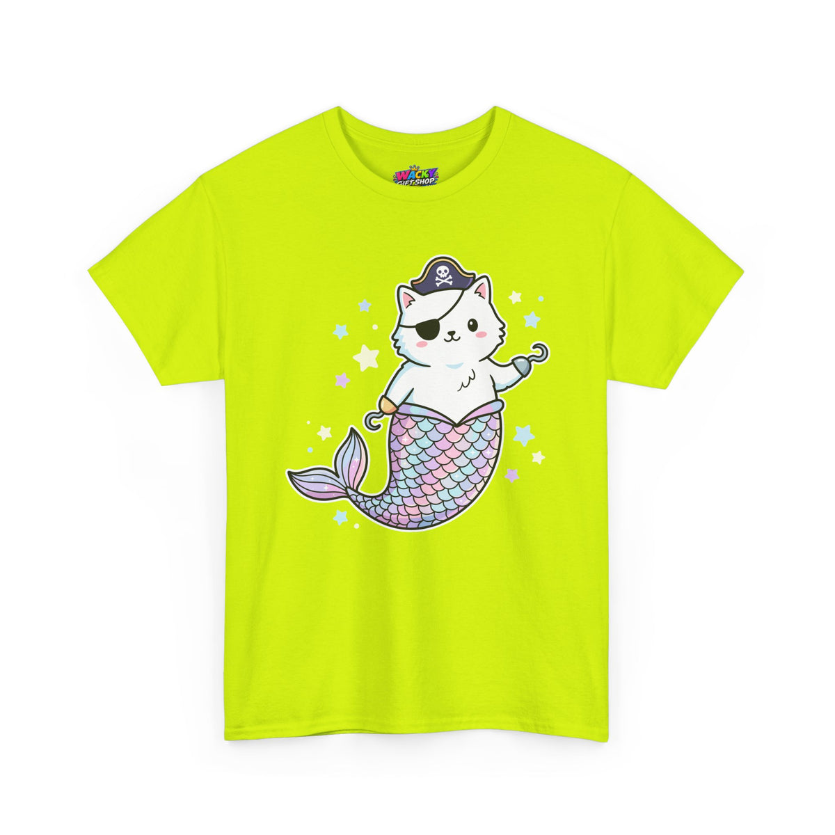 Pirate Mermaid Cat T-Shirt