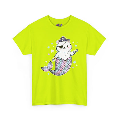 Pirate Mermaid Cat T-Shirt