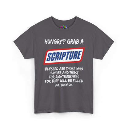 Hungry? Grab a Scripture T-Shirt