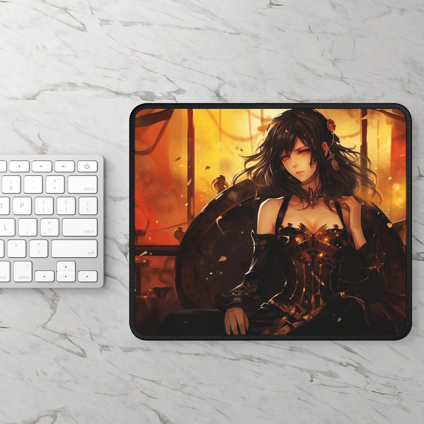 Steampunk Ember Queen Mouse Pad