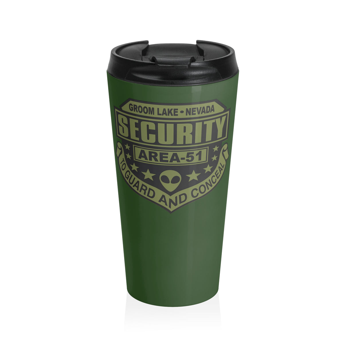 Area 51 Security Stainless Steel Travel Mug