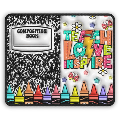 Teach • Love • Inspire Teacher Mouse Pad