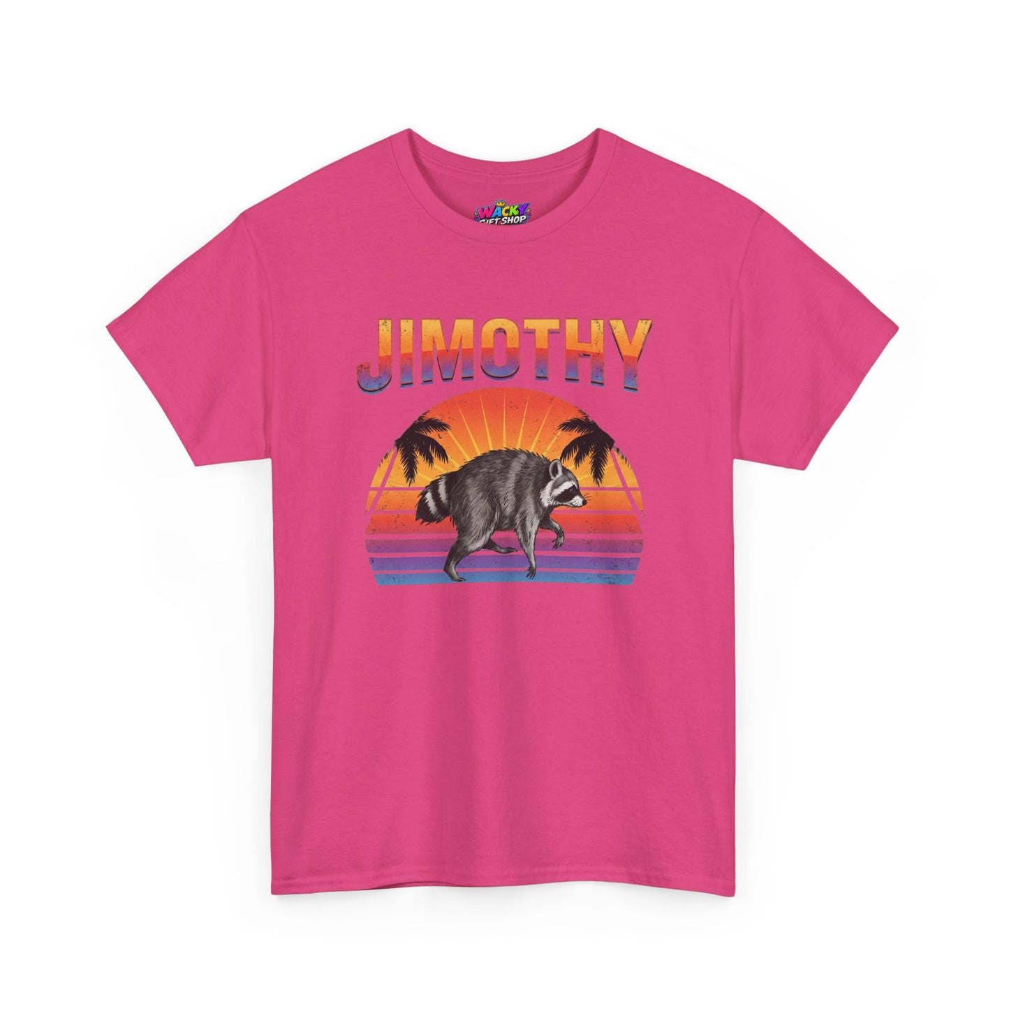 Jimothy Retro Sunset Raccoon T-Shirt