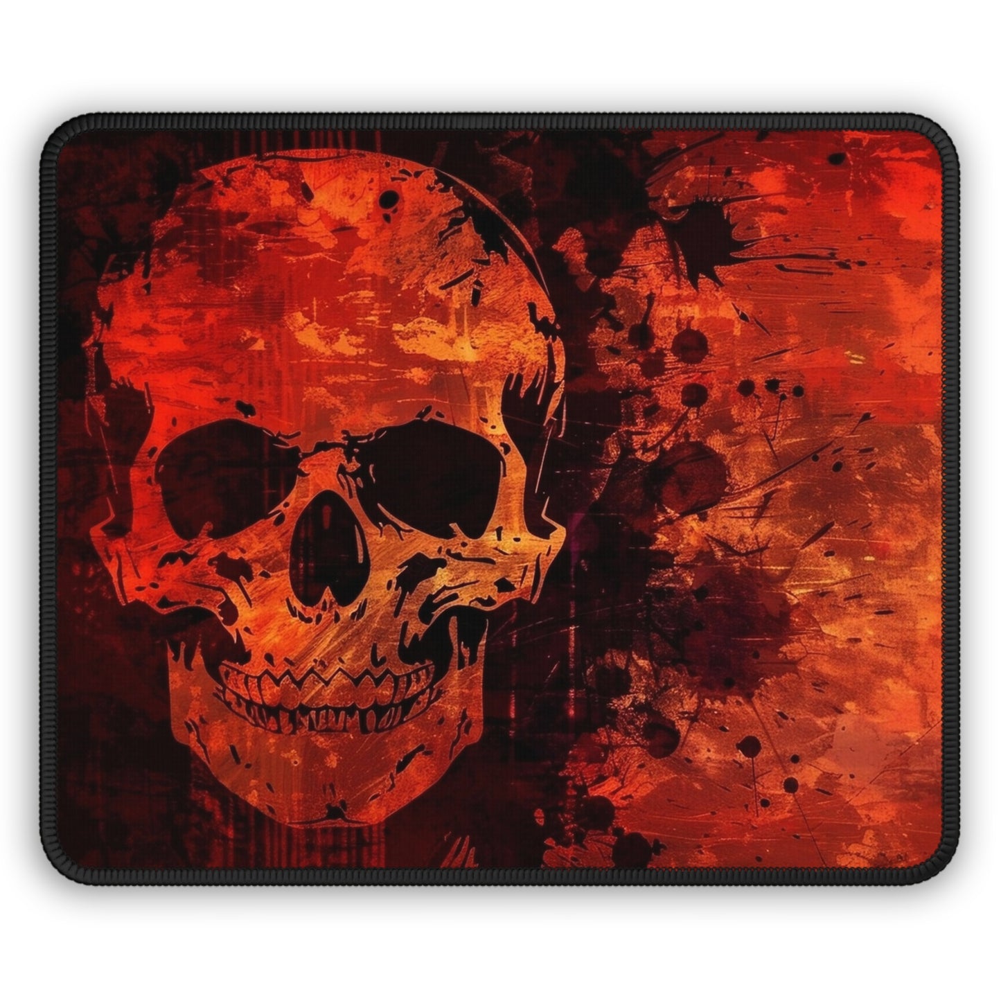 Inferno Skull Mouse Pad