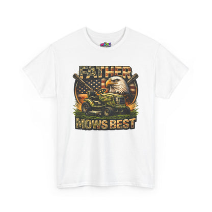 Father Mows Best Lawn Mower T-Shirt