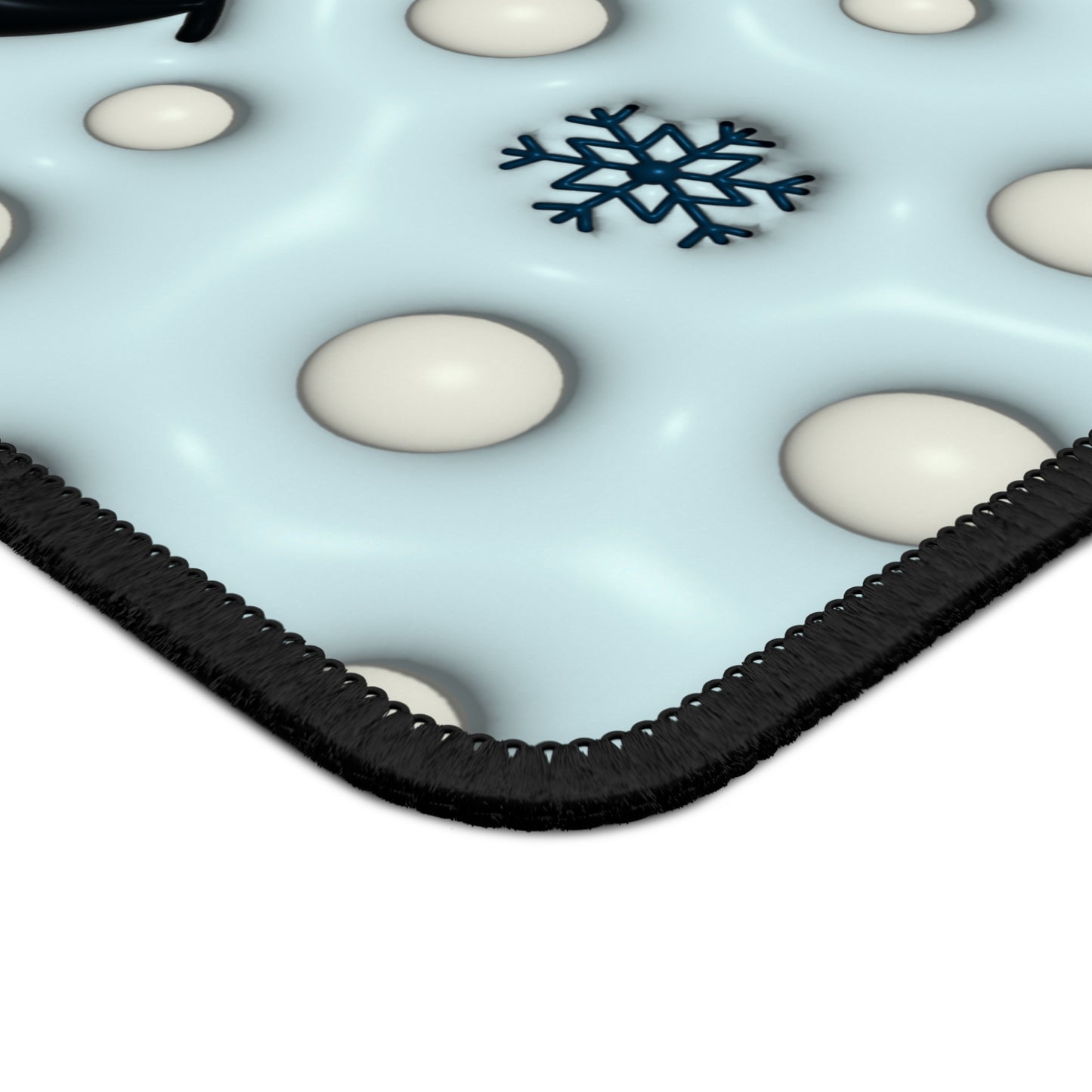 Melty Snowman Smile Mouse Pad
