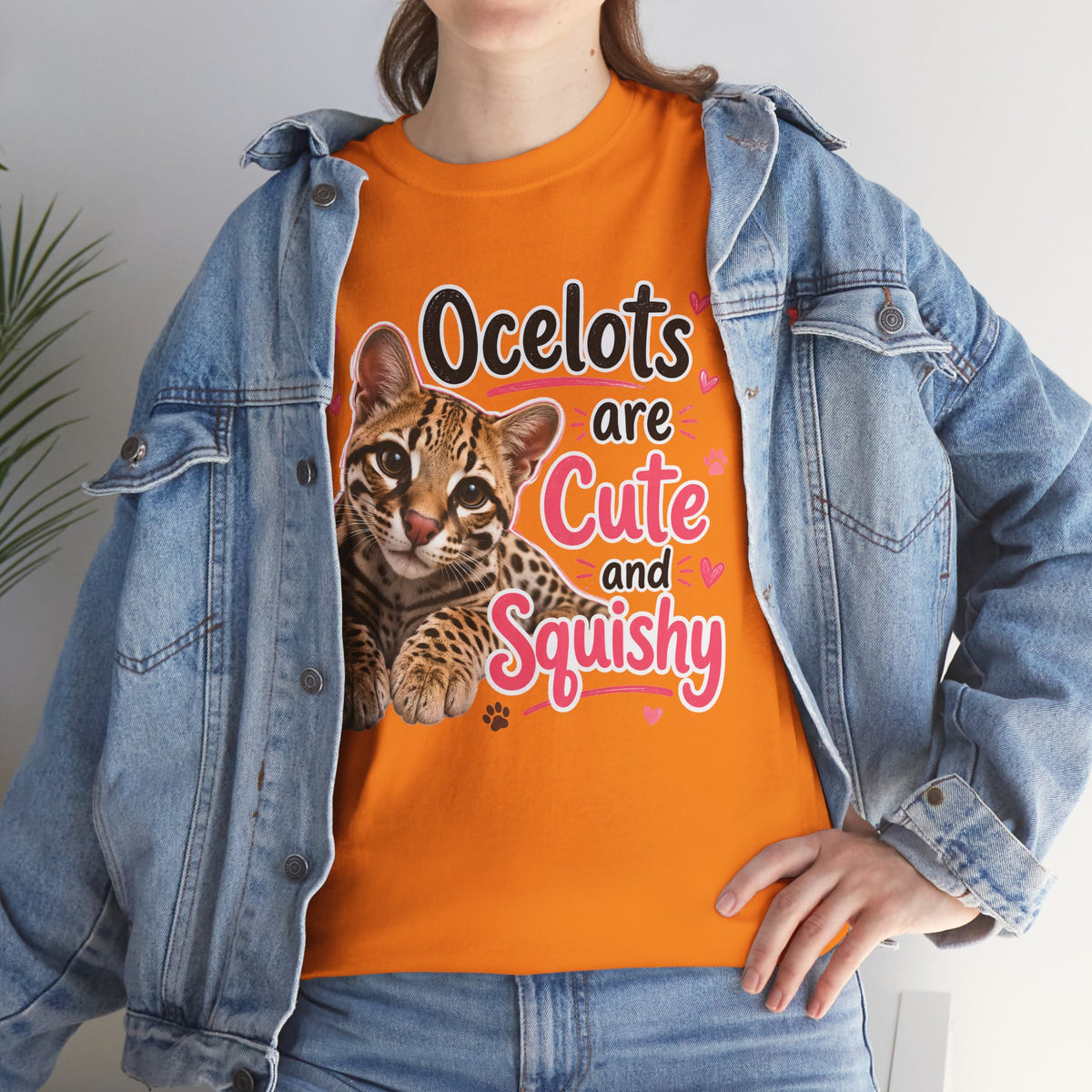 Ocelots Are Cute and Squishy T-Shirt