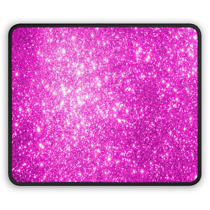 Pink Stardust Sparkle Mouse Pad