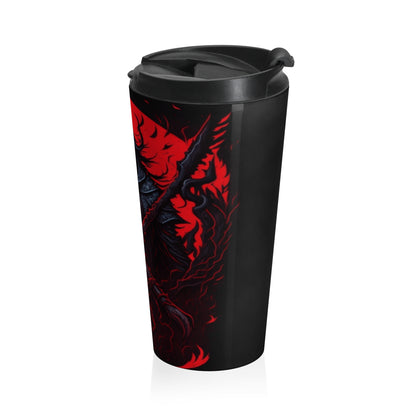 Dark Reaper Stainless Steel Travel Mug – 15oz